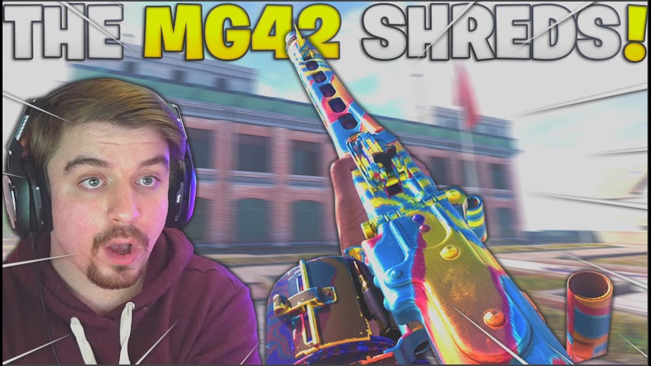 The MG42 On Alcatraz - This LMG Is Crazy Good! *Best MG42 Setup* (Rebirth Island - Warzone)