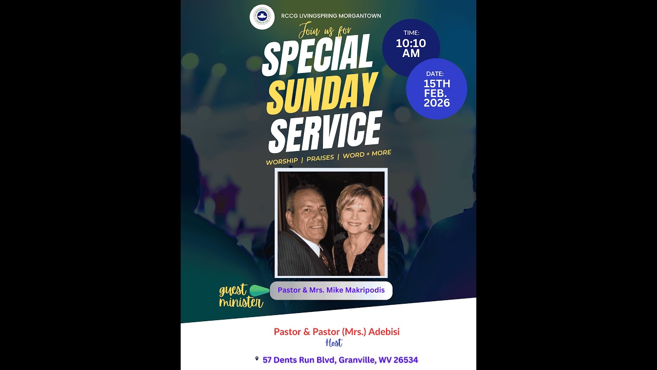 SUNDAY SERVICE || PASTOR MIKE MAKRIPODIS || 15th FEB. 2026