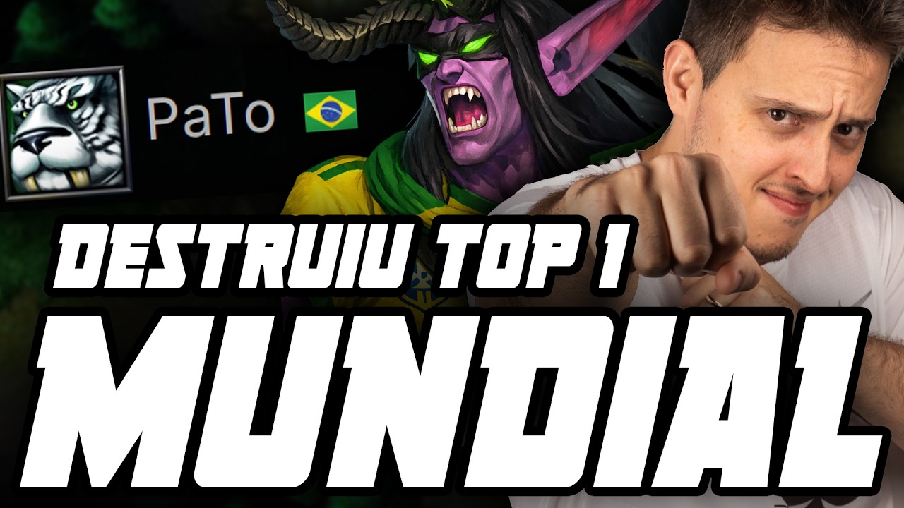 WARCRAFT 3 REFORGED: PATO AMASSANDO O TOP 1 DA RANKED?! WC3 replay português PT-BR