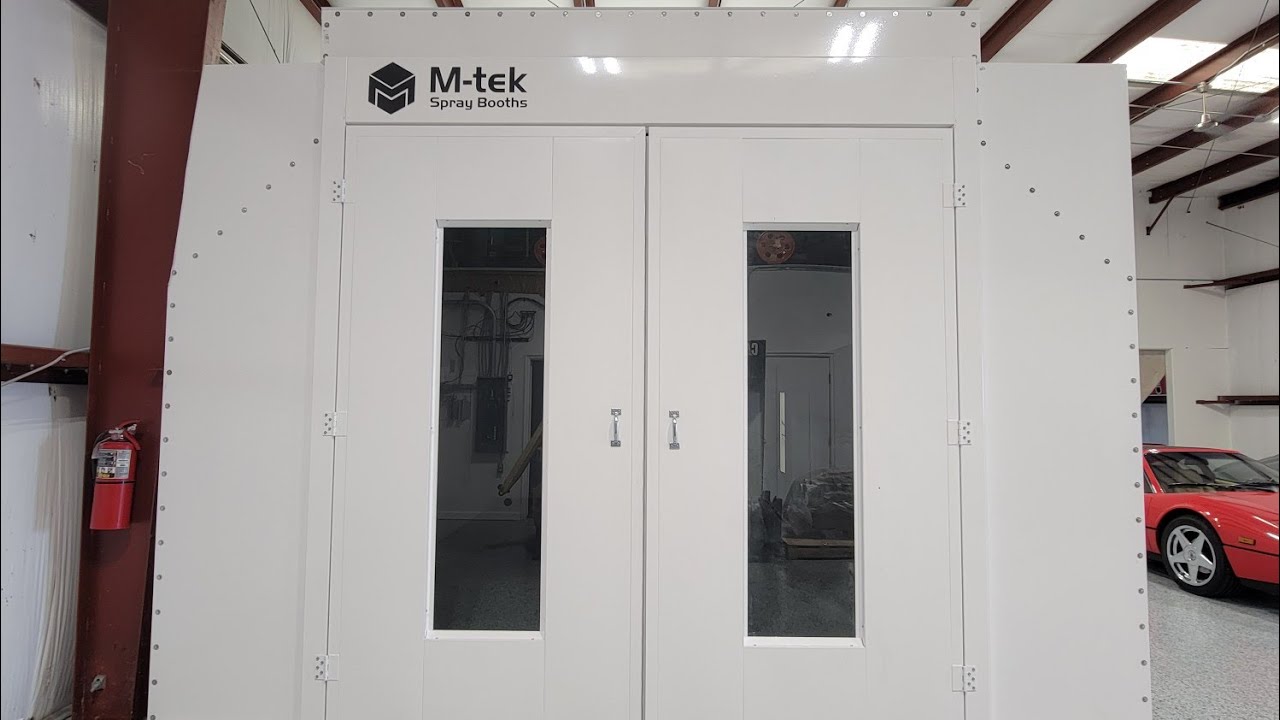 M-Tek Spray Booth Paint Automotive Booth