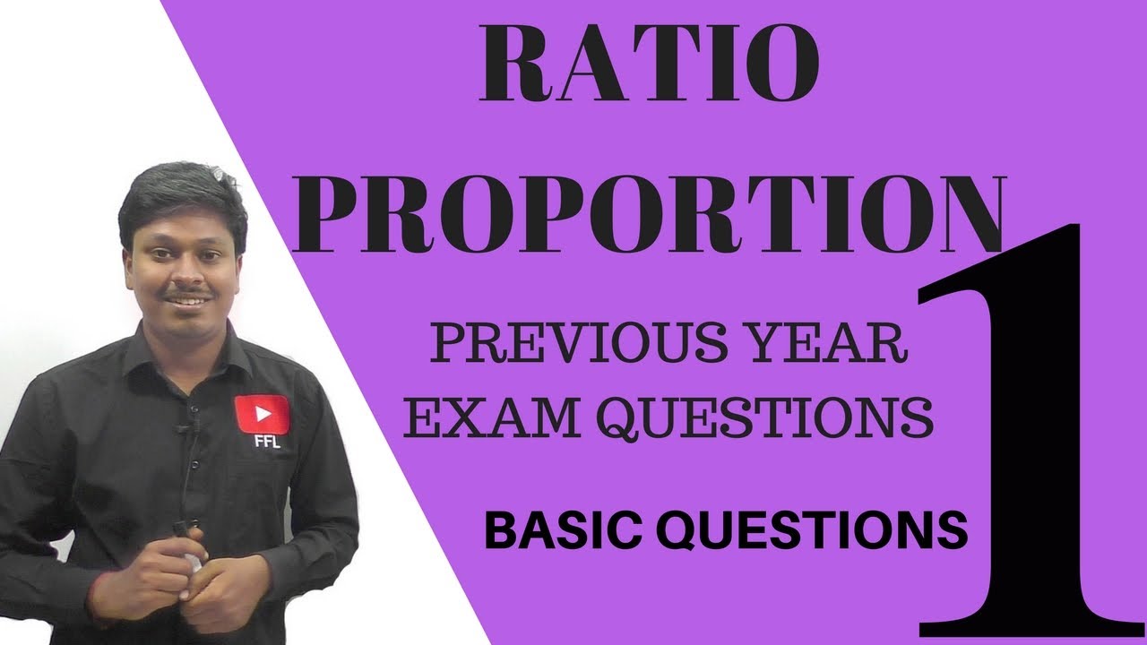 Ratio and Proportion #1 (Bank/SSC/Railway.. Exam)