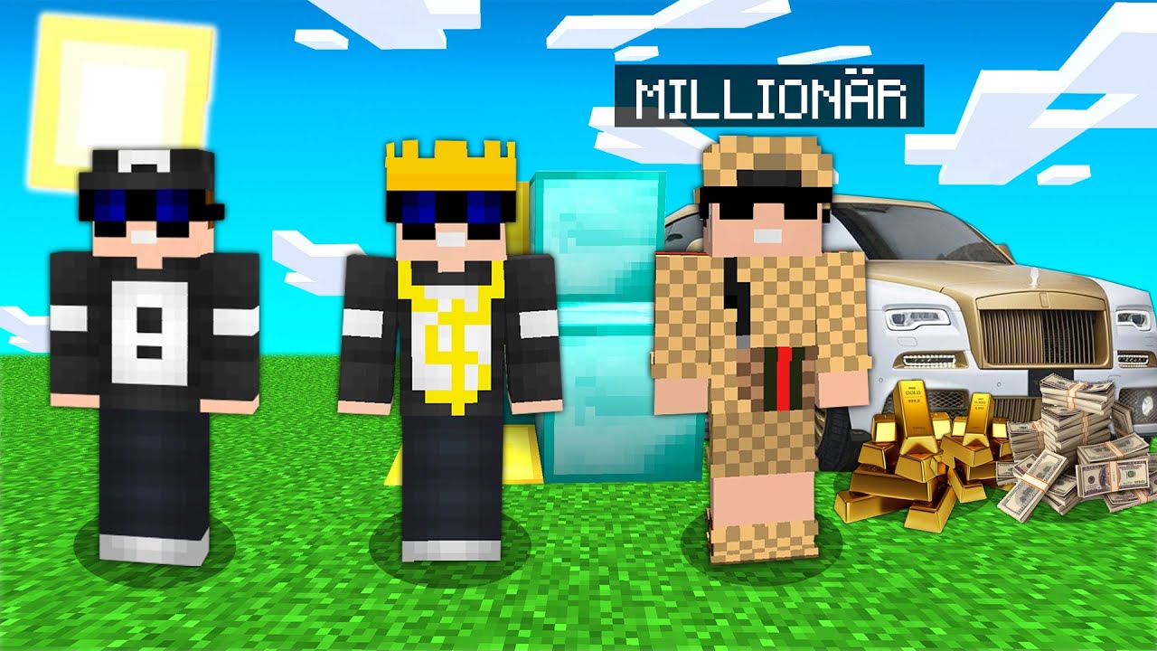 MILLION&Auml;R VERWANDLUNG IN MINECRAFT
