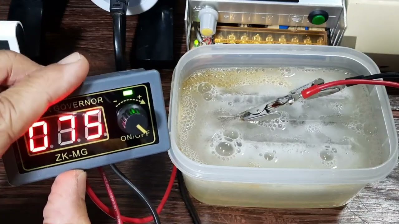 Bahan bakar air, Motor governor ZK-MG sebagai PWM HHO ( Nikuba ) Part : 10