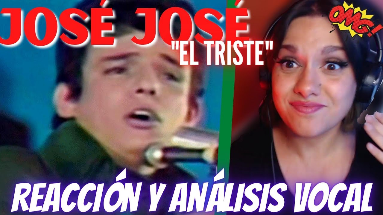 JOSÉ JOSÉ - El Triste | VOCAL COACH REACCIONA Y ANALIZA LA VOZ DE JOSÉ JOSÉ cantando 