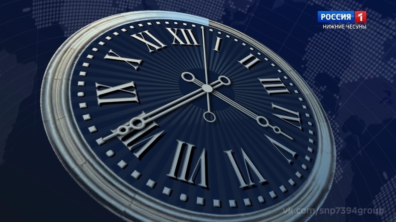 Пародия на часы телеканала 