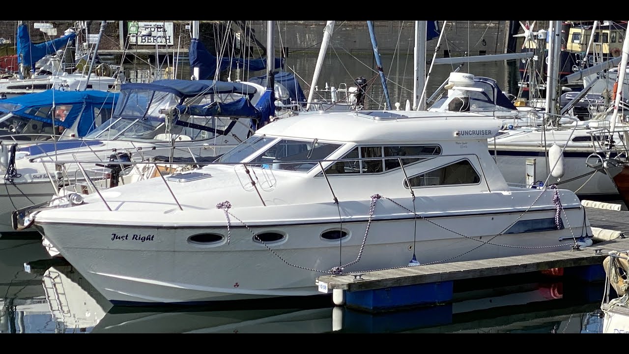 Just Right   Colvic Suncruiser 34 Motor Yacht