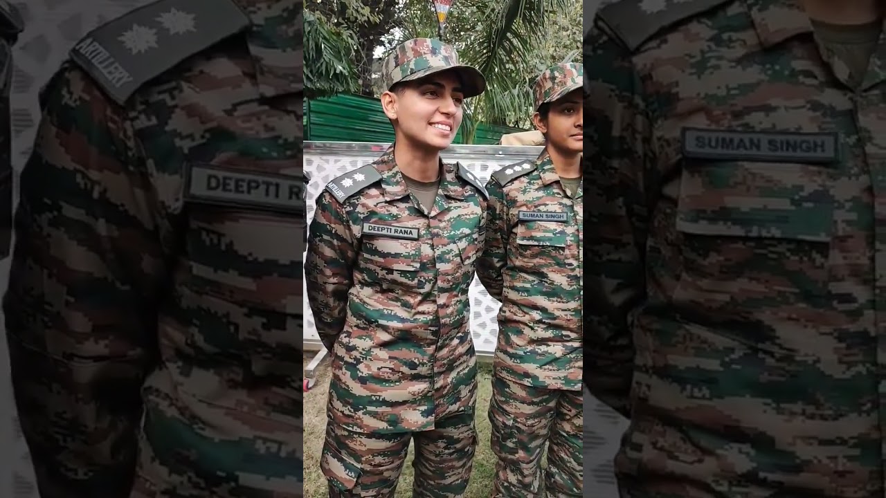 Indian army women officers power ✊👊#indianarmy #women #republicday2024