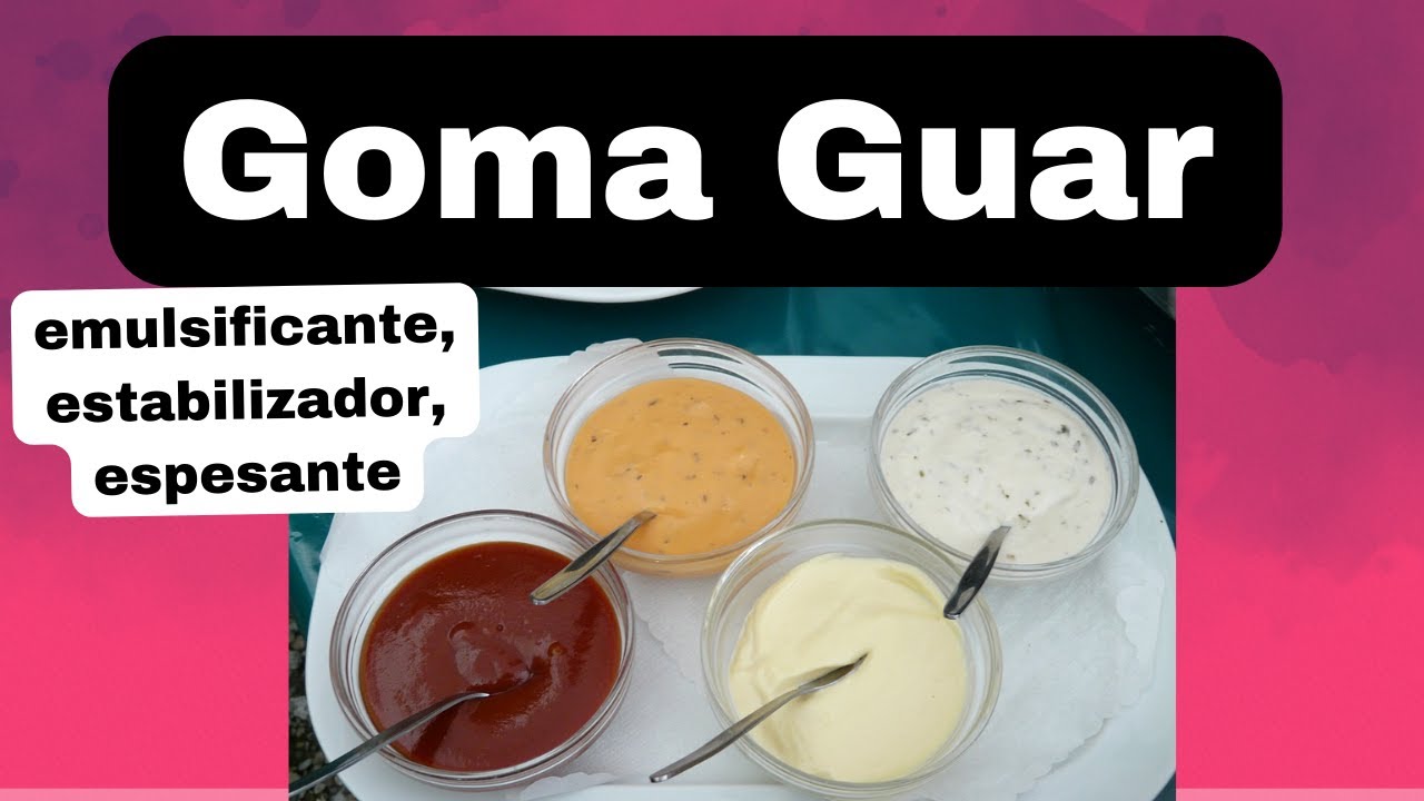🍦🥐 Goma Guar -  Usos , funciones y Dosis