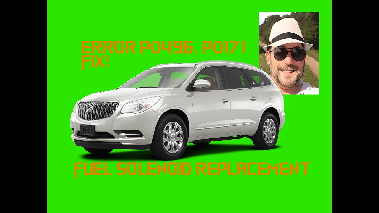 Buick Enclave P0469/P0171 Fix, Fuel Solenoid Repair.