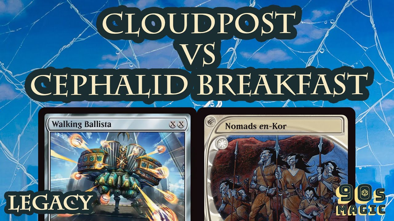 Mono Blue Cloudpost против Cephalid Breakfast [MTG Legacy]