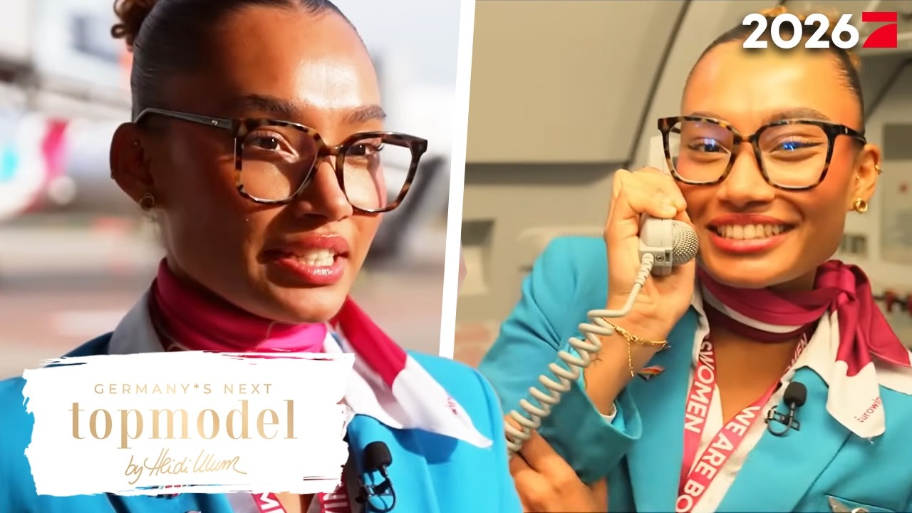 Flugbegleiterin & Model? Aurélie will hoch hinaus! | Germanys next Topmodel | ProSieben