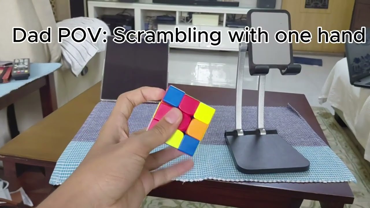 POV:- When you solve a 3x3 cube for the first time