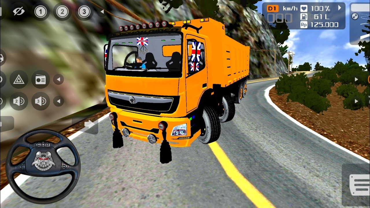 😘 Modified Big Dumper Truck Driving 😱| Indian Nilgiri Extreme Off-Road Map Mods 🗾| Bussid 2026