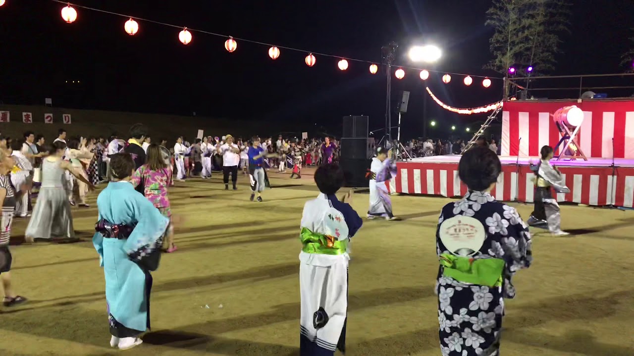 和歌山 だから意外と 若い 盆踊り 2018 河内音頭