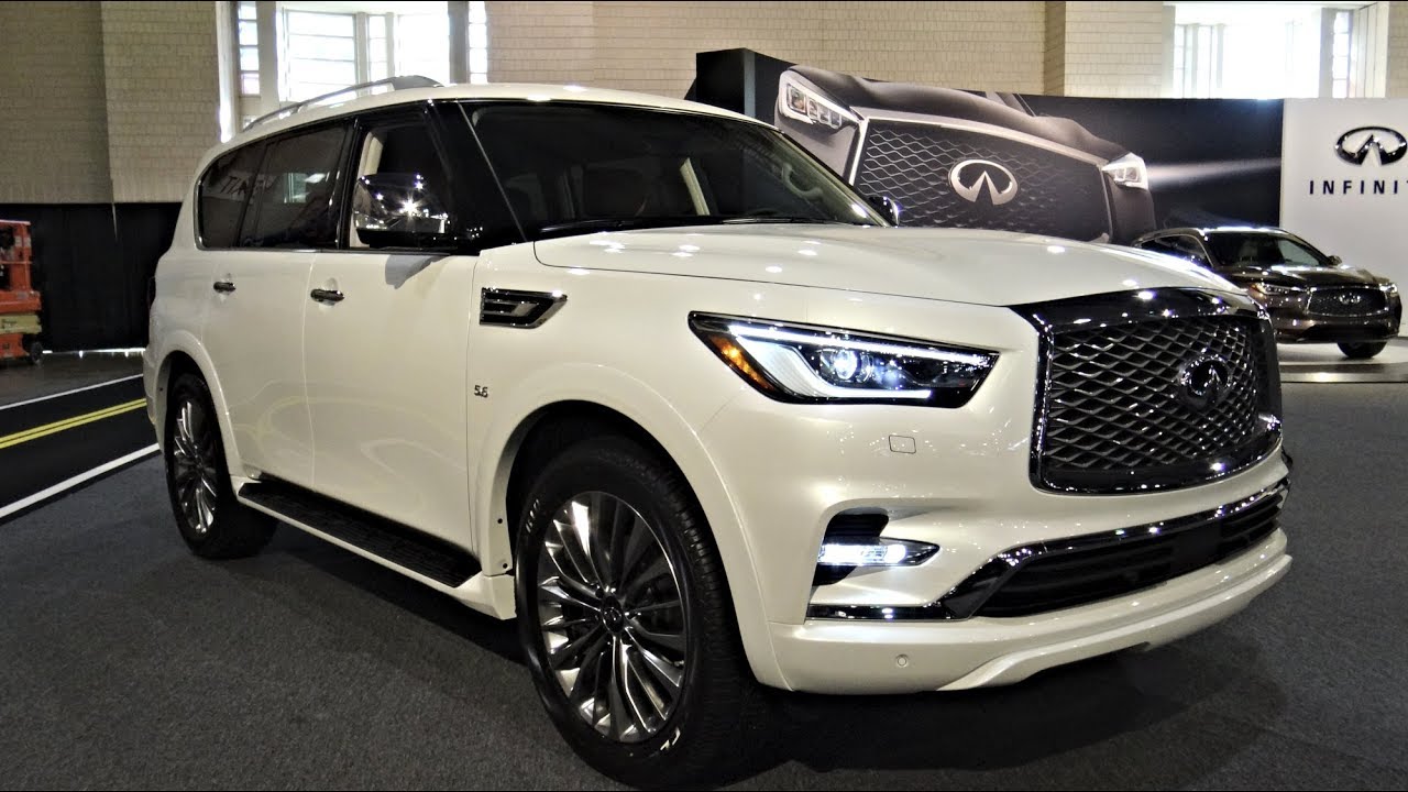 Infinity SUV QX80 2018 Interior & Exterior POV Review