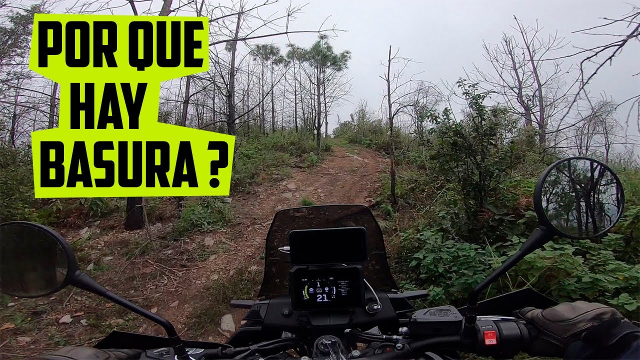 por qu&eacute; la gente tira basura aqu&iacute;? por qu&eacute; no usan casco?