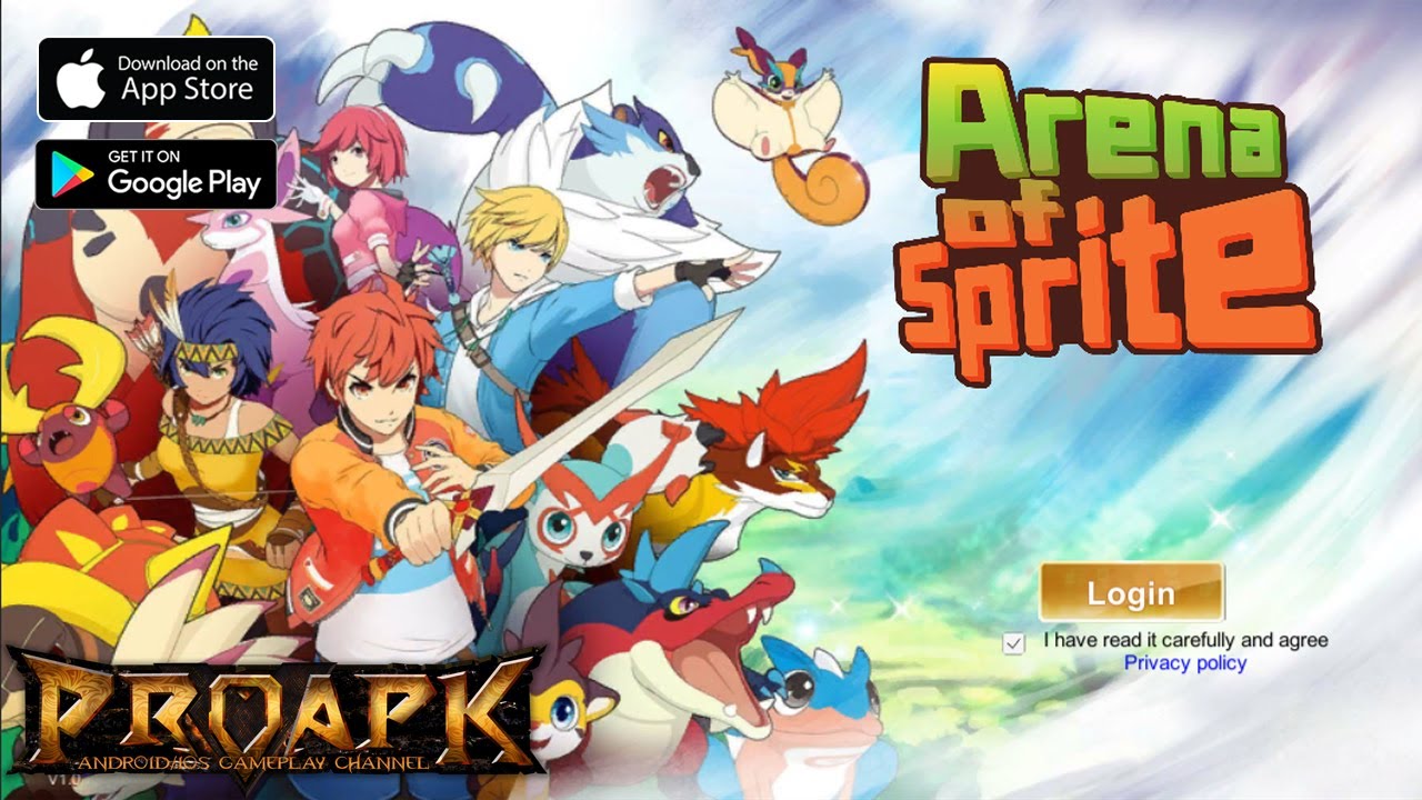 Arena of Sprite Gameplay Android / iOS