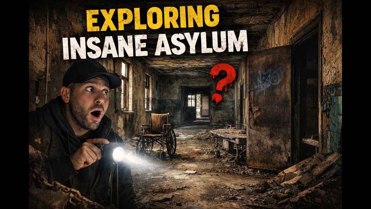 EXPLORING OLD ABANDONED INSANE ASYLUM  