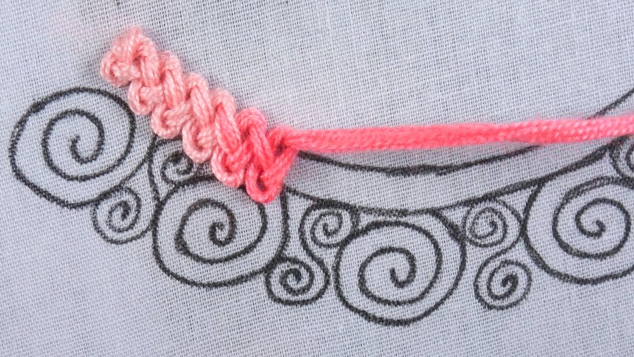 New gorgeous neck design hand embroidery tutorial