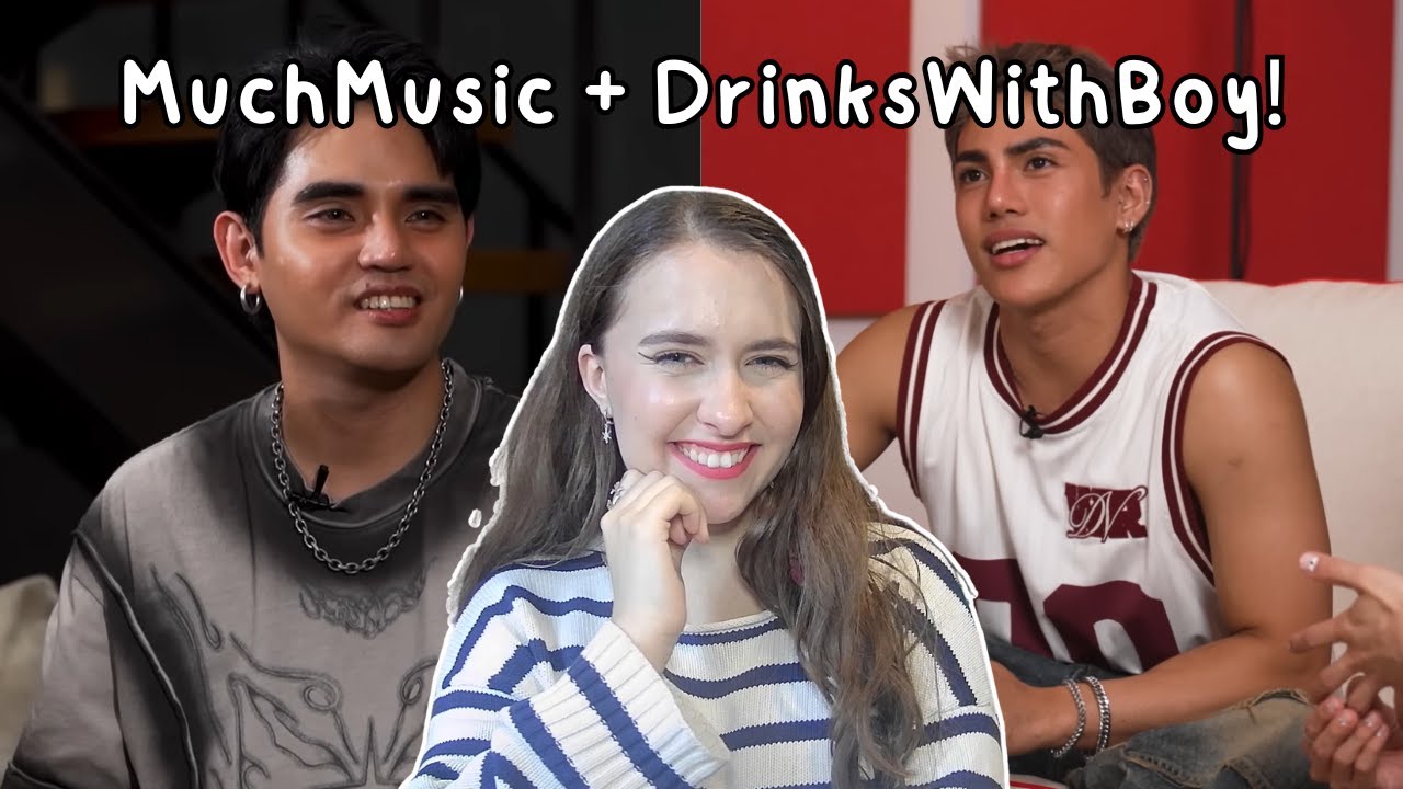 Могу слушать их весь день! 😍 | SB19 MuchMusic + DrinksWithBoy Интервью A'TIN РЕАКЦИЯ