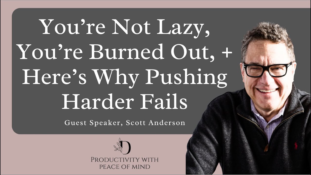 You’re Not Lazy, You’re Burned Out, + Here’s Why Pushing Harder Fails