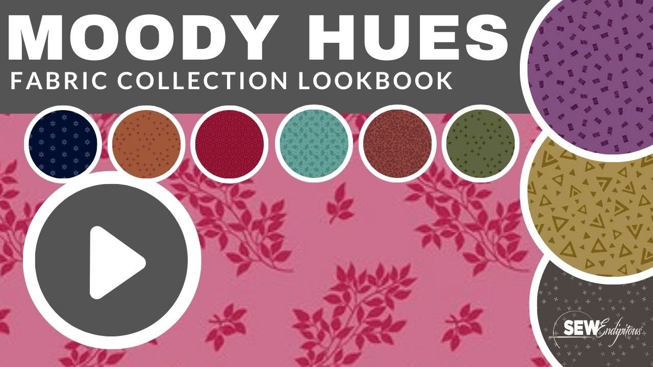 Moody Hues Fabric Collection Designed by Nancy Rink for Andover