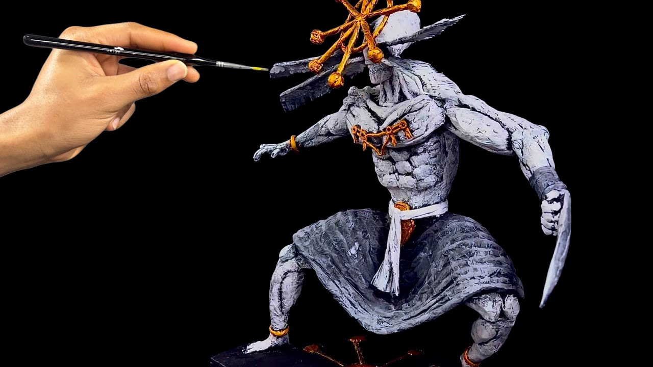 I made MAHORAGA with paper (jujutsu kaisen) pt.1