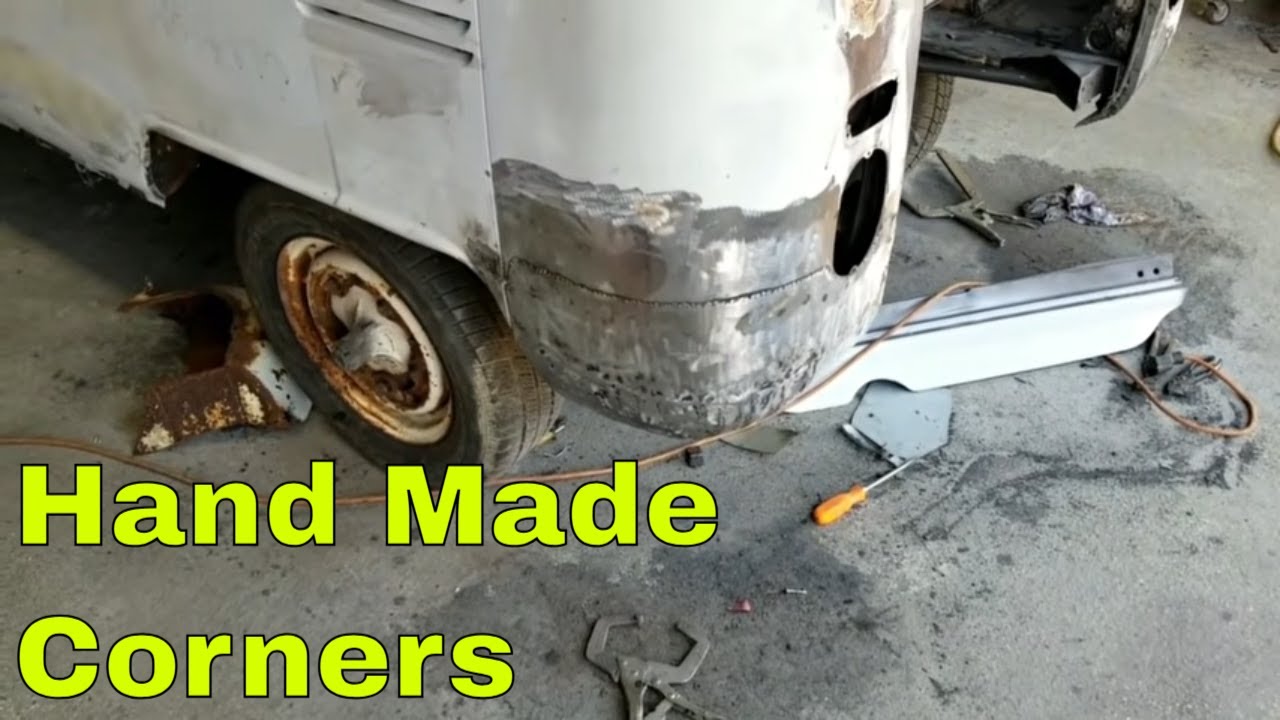 VW Bus Corners Fabrication – Make Your Own Corners Without Patch Panels