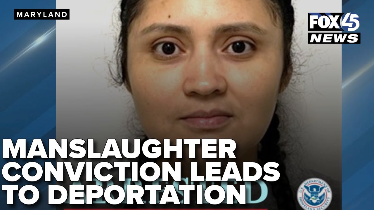El Salvadoran woman awaits deportation after manslaughter conviction in Maryland