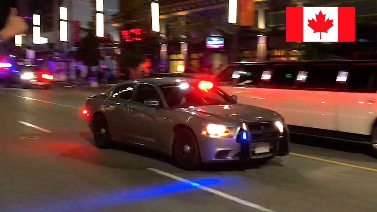 *SPECIAL* Vancouver Police Suddenly Get Urgent Call! [Lights & Siren] + Screeching Tires