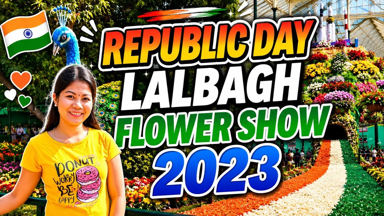 REPUBLIC DAY LALBAGH FLOWER SHOW 2023 | FILIPINA IN INDIA