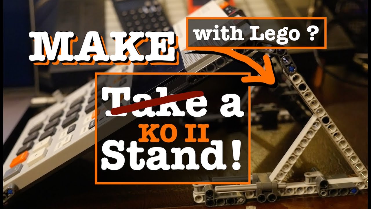 KO II is Lego Compatible ? Make an adjustable Stand for your Teenage Engineering EP-133! 😏👍❤️