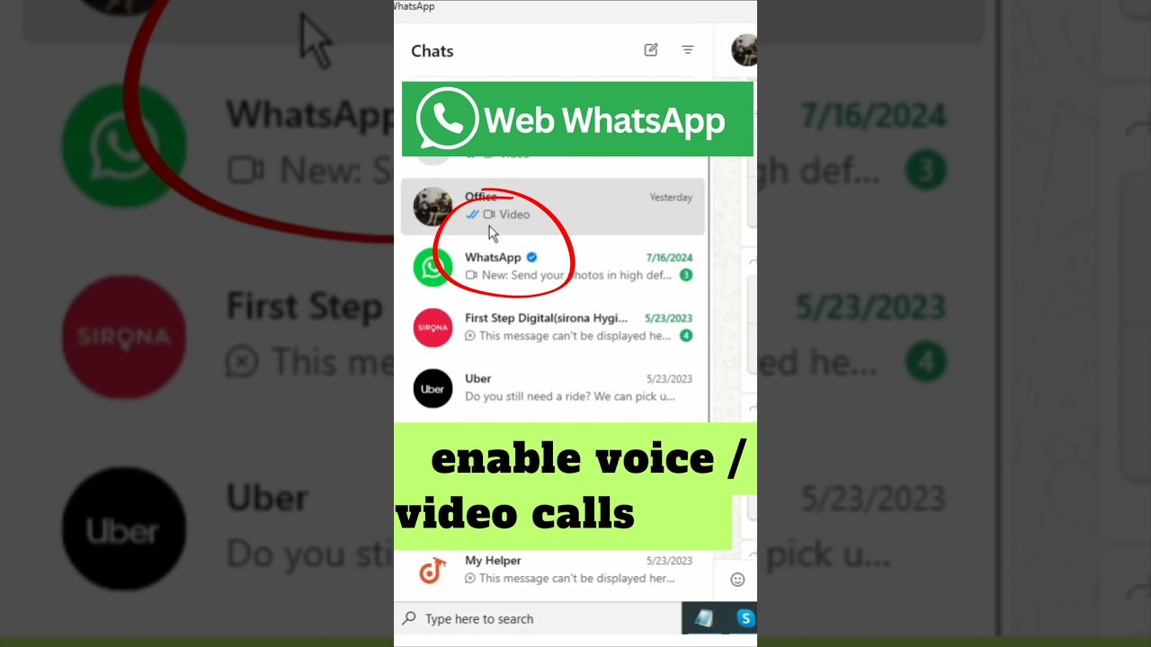 Голосовые и видеозвонки в WhatsApp Web стали проще!