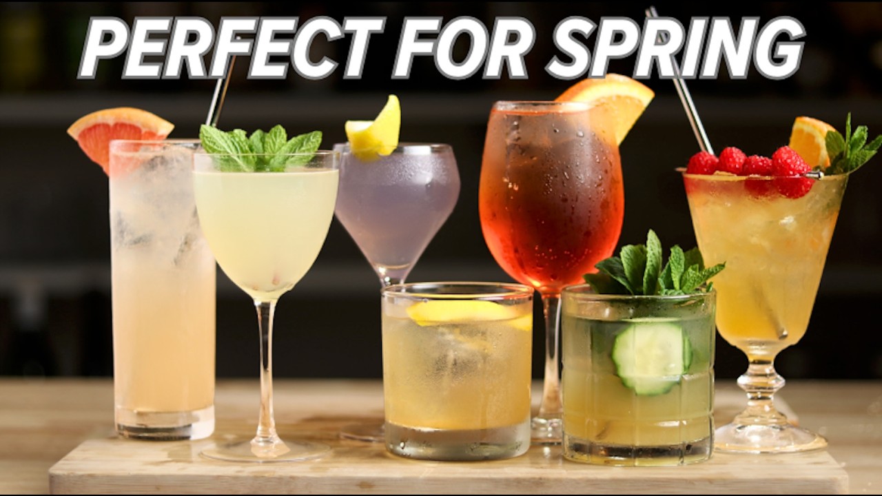 Spring Cocktails - Seven Easy and Awesome Recipes!