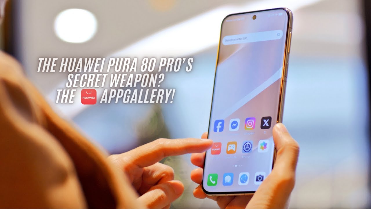 От камеры к контенту: как AppGallery дополняет HUAWEI Pura 80 Pro