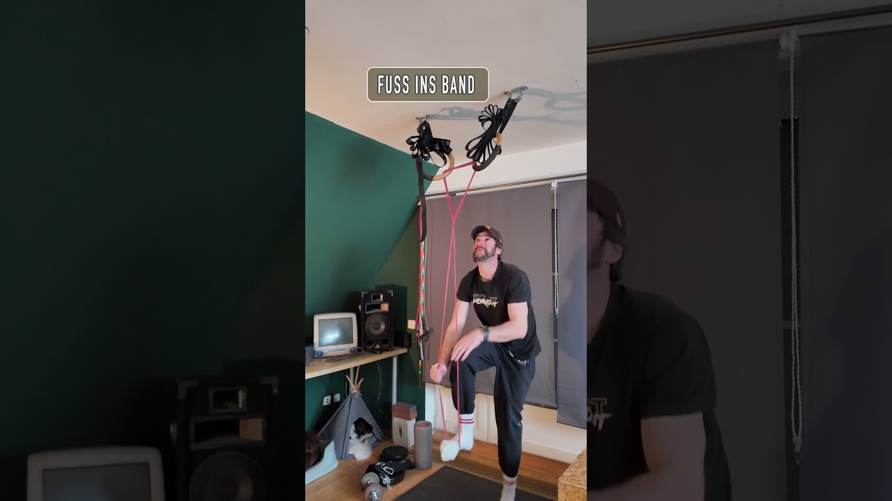 1 Ring Pull up schaffen! Band Trick in 10 Sekunden