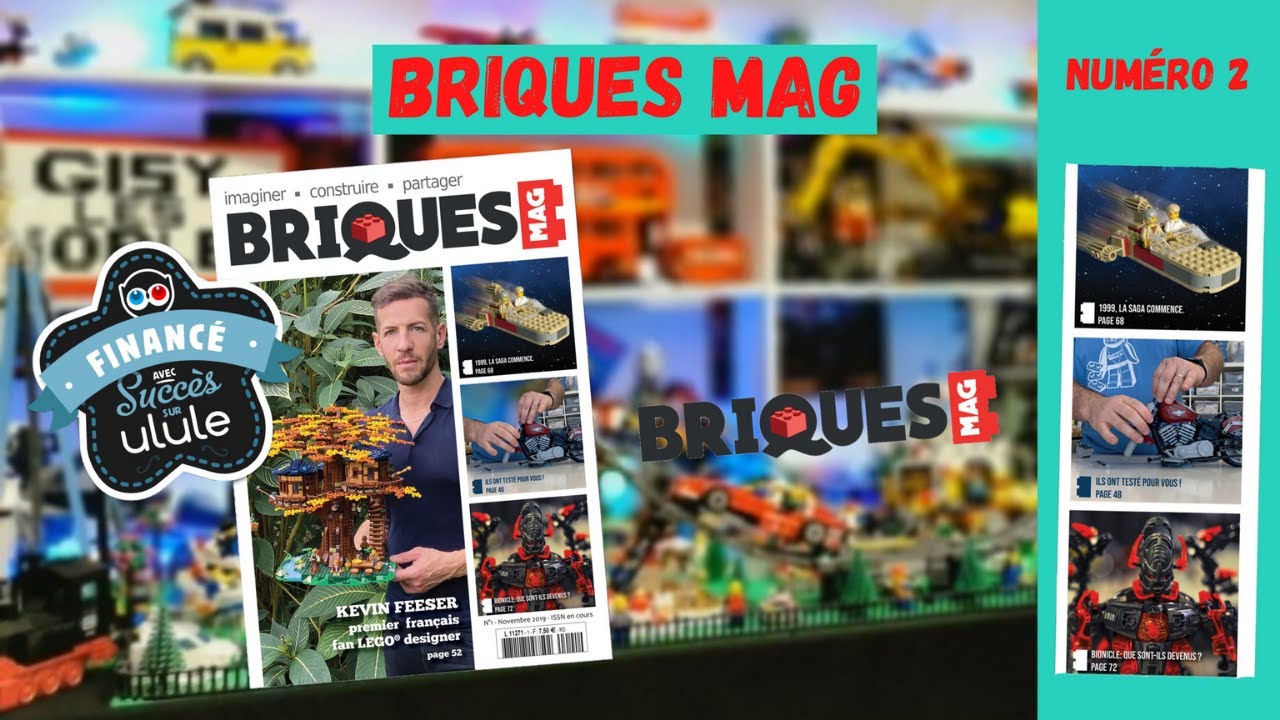 Briques MAG#1►Le premier magazine LEGO&reg; francophone !