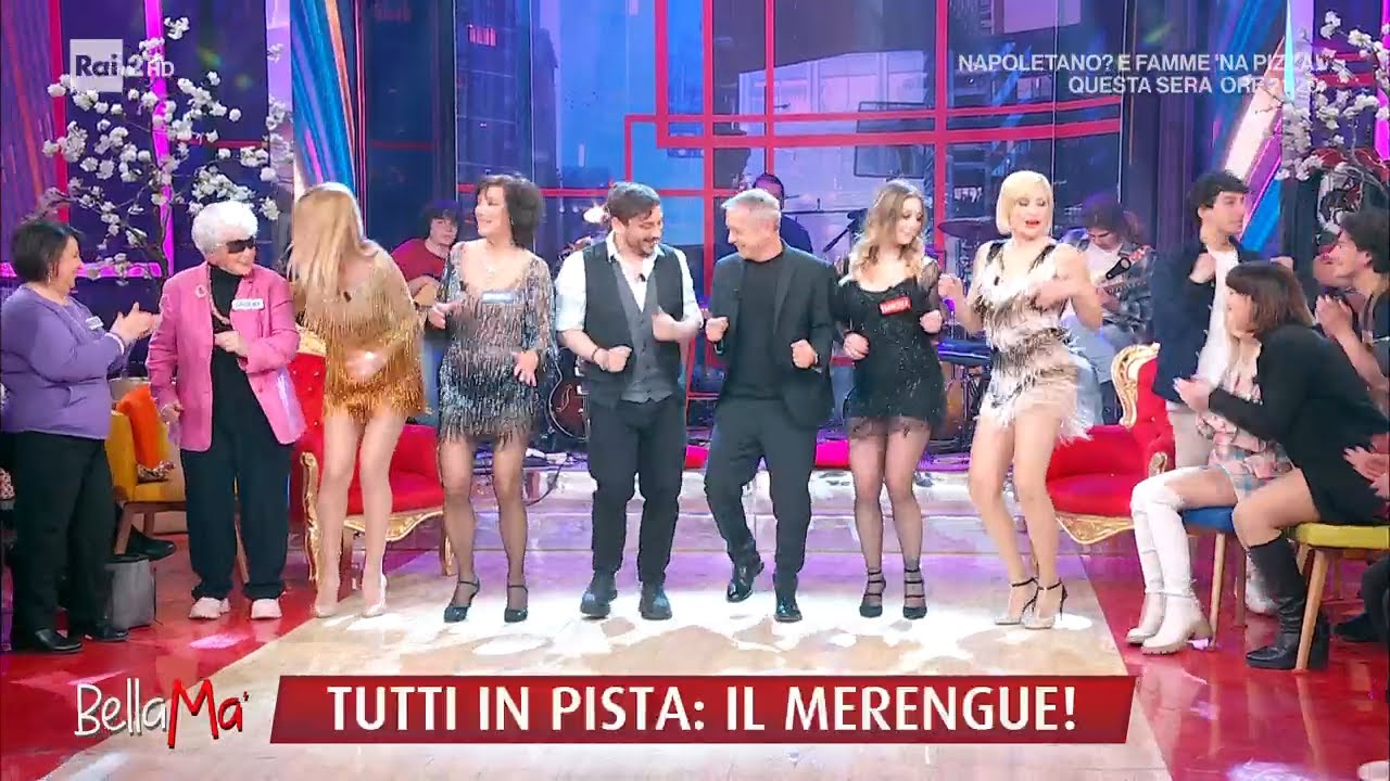 Tutti in pista: il merengue - BellaMa' 17/04/2023