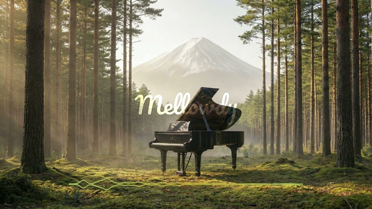 Slow Piano for Reading & Studying - Coffee Shop Ambience