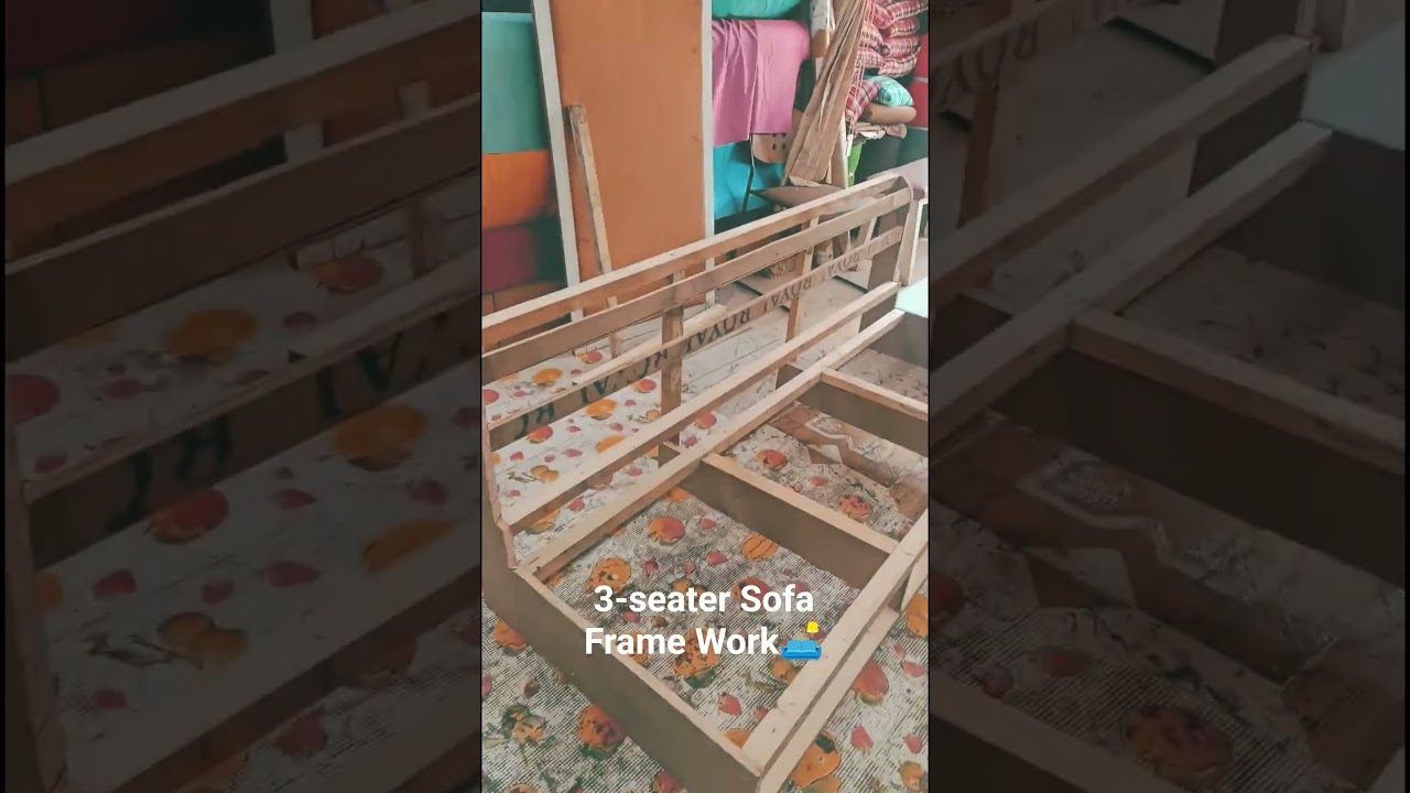 3-seater Sofa Frame Work 🛋️