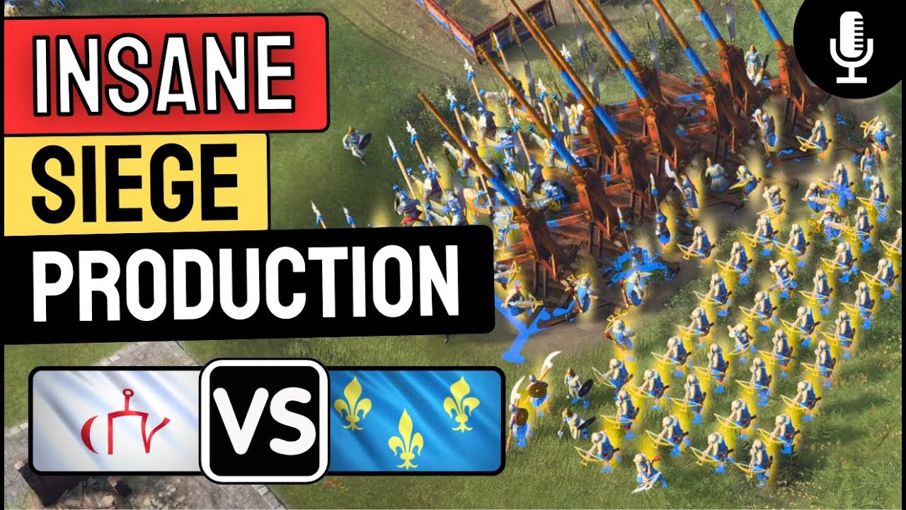 An INCREDIBLE New Siege Push In Aoe4