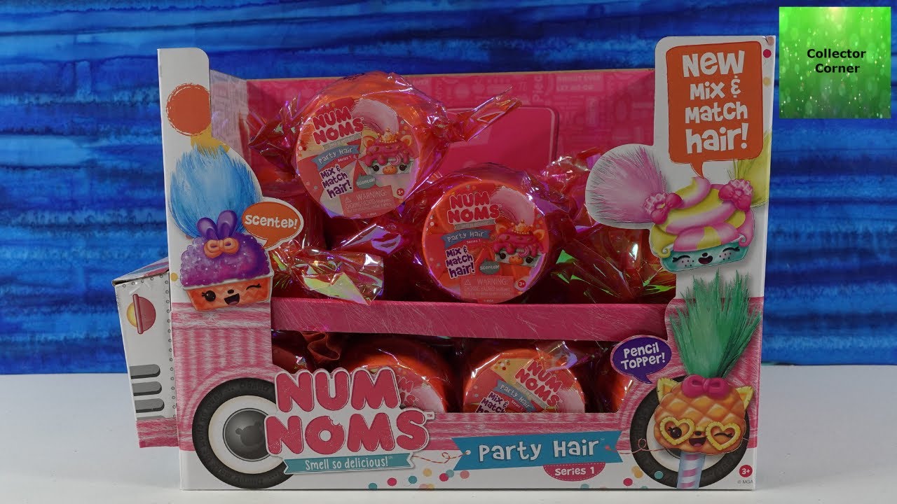 Num Noms Party Hair Wild Time Blind Bag Unboxing