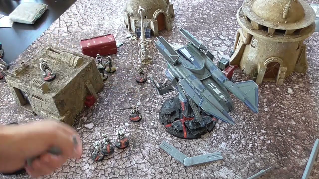 Star Wars Legion LAAT/le-Patrouillentransporter Einheit unter der Lupe Taktik Teil Imperium Klone
