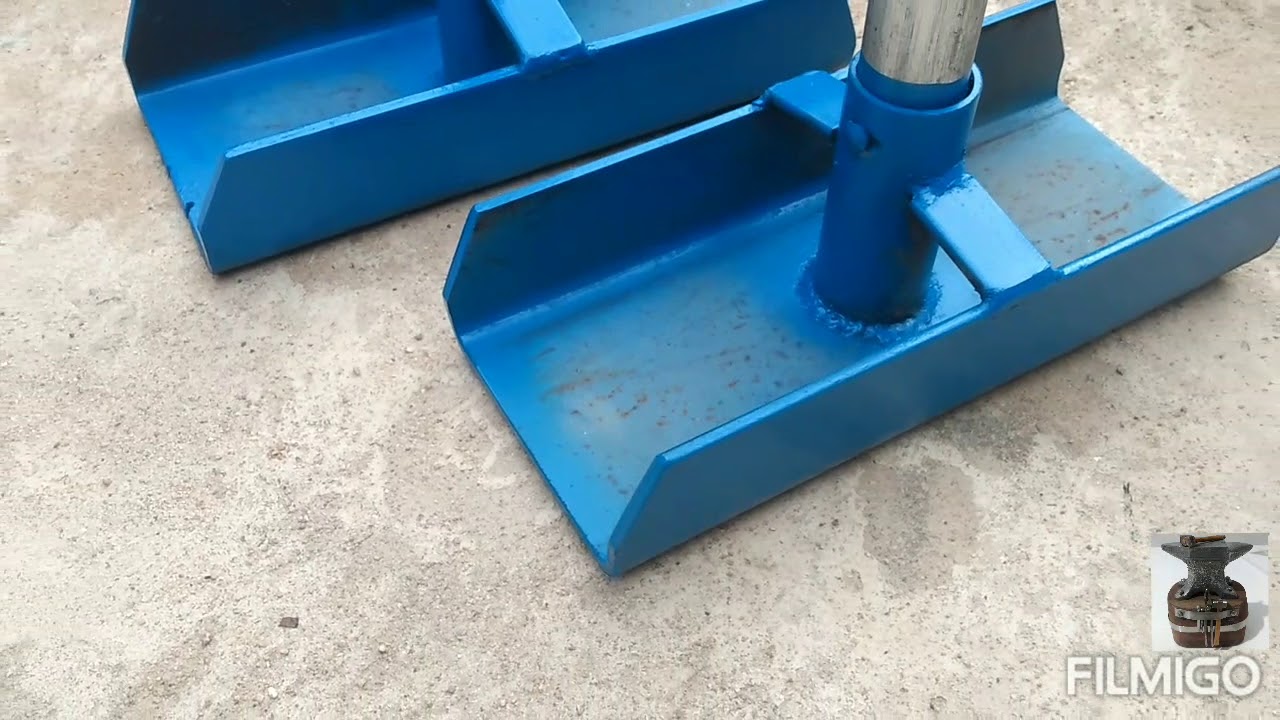 Compactador de solo manual!