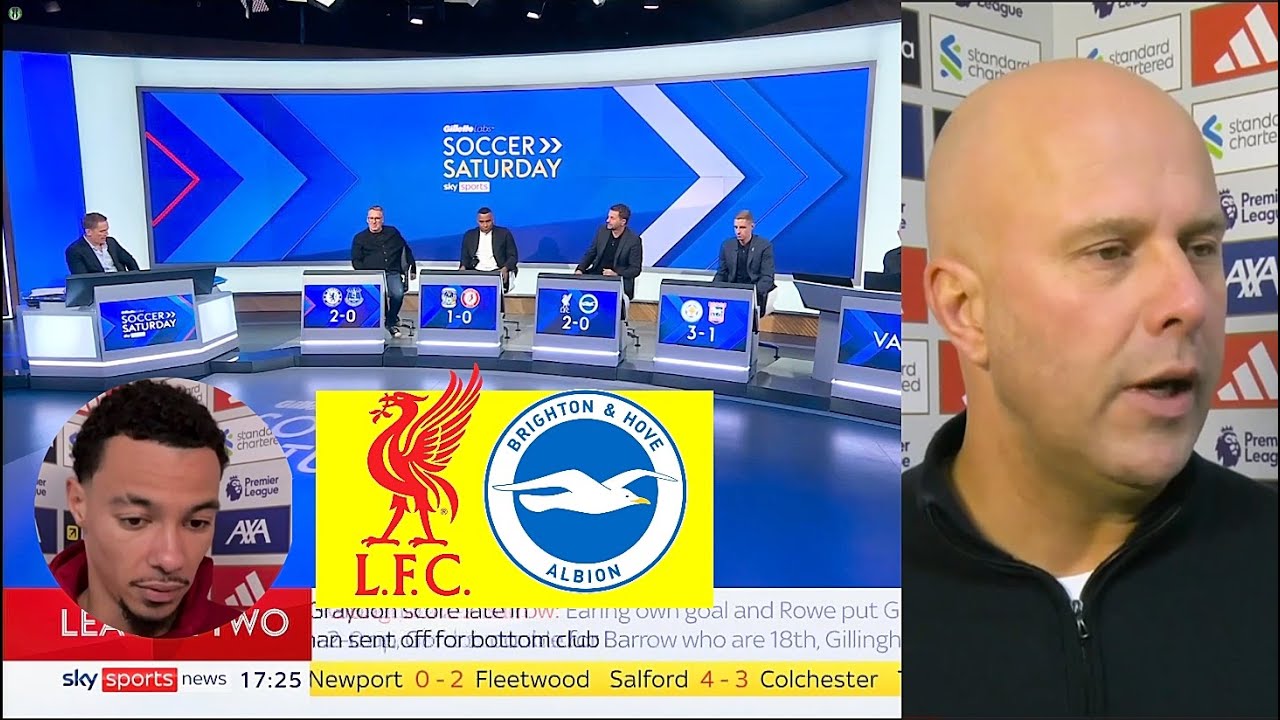 Arne Slot React After Victory, Salah Assist & Ekitike Interview | Liverpool 2-0 Brighton Post Match