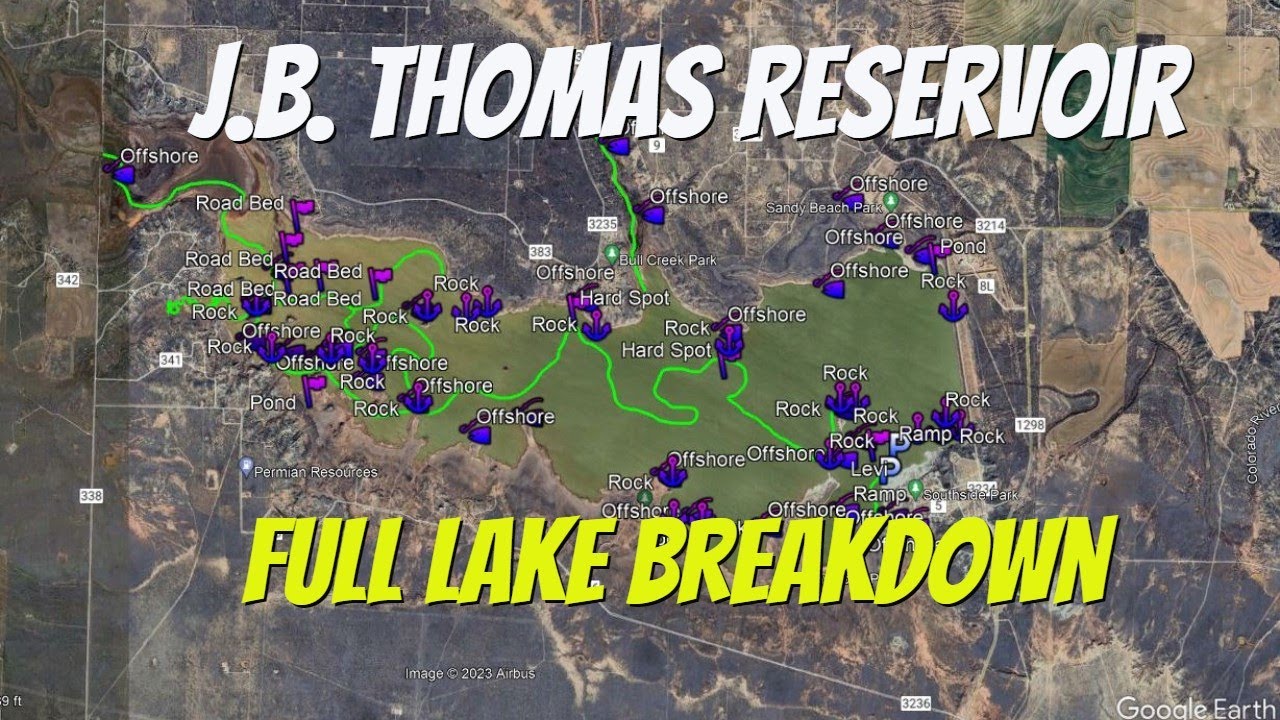 JB Thomas  Reservoir - Full Lake Breakdown