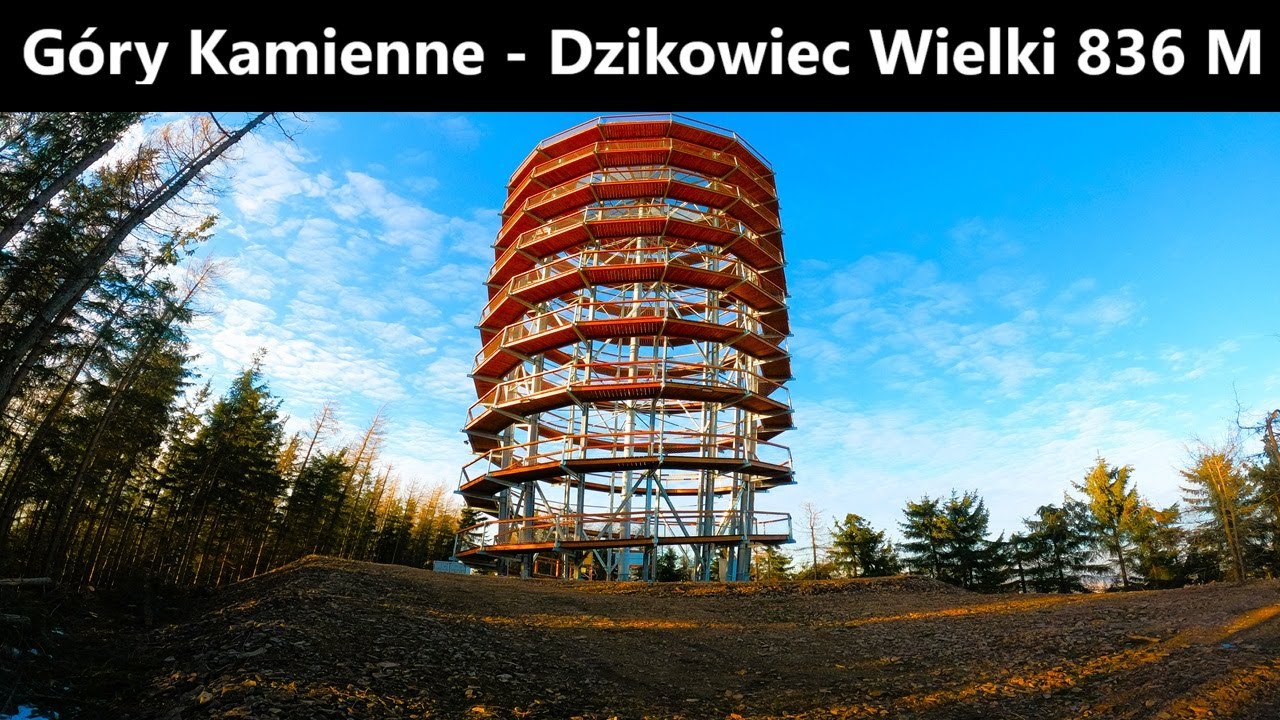 Dzikowiec Wielki 836 M - Góry Kamienne