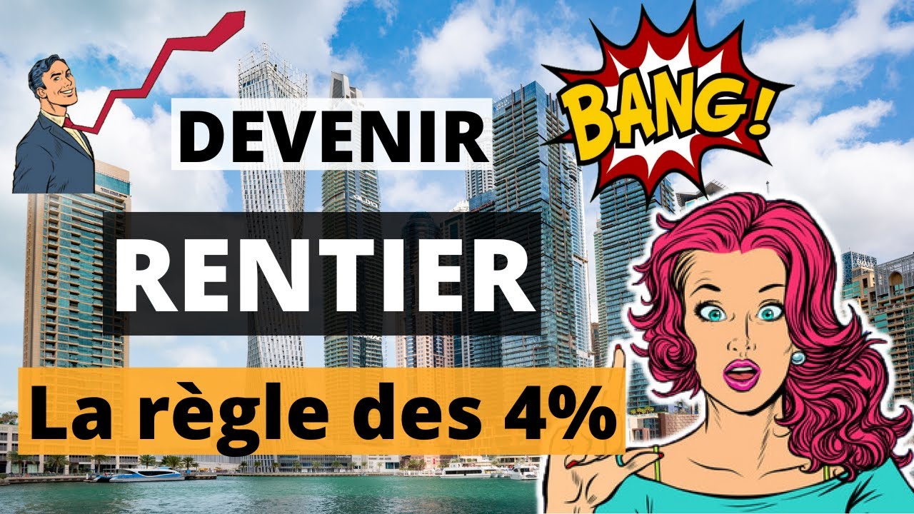 La règle des 4% : Être RENTIER grâce à la bourse ?