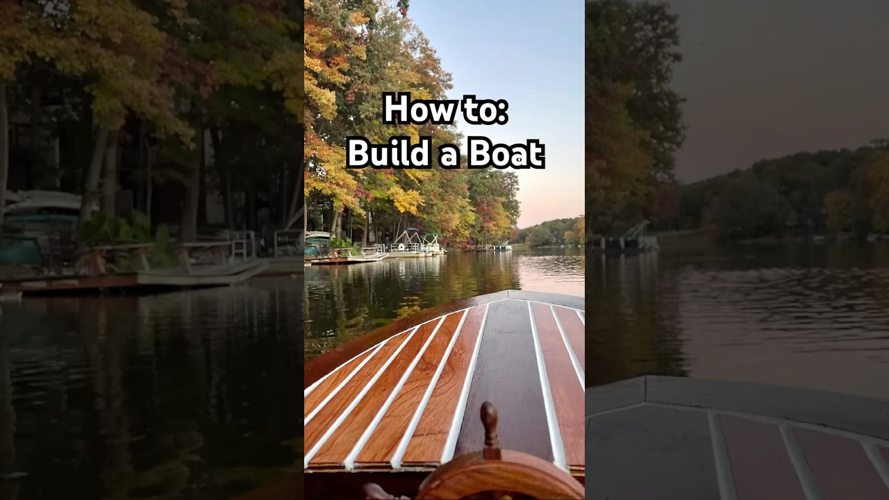 HOW TO BUILD A BOAT #boat #diyboat #woodboat #woodworking #boatbuilding #miniboat #diy #boatbuild