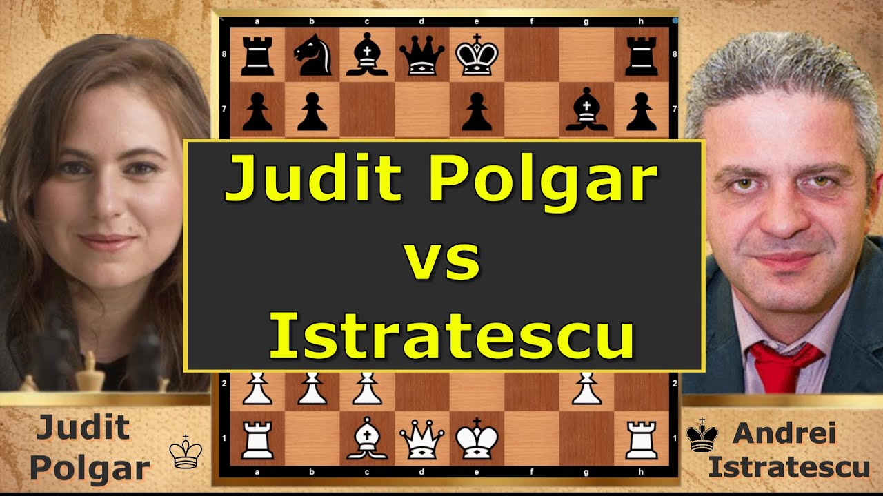JUDIT POLGAR vs ISTRATESCU – Robatsch Blitz Triumph ♟🔥 #juditpolgar #istratescu #chess